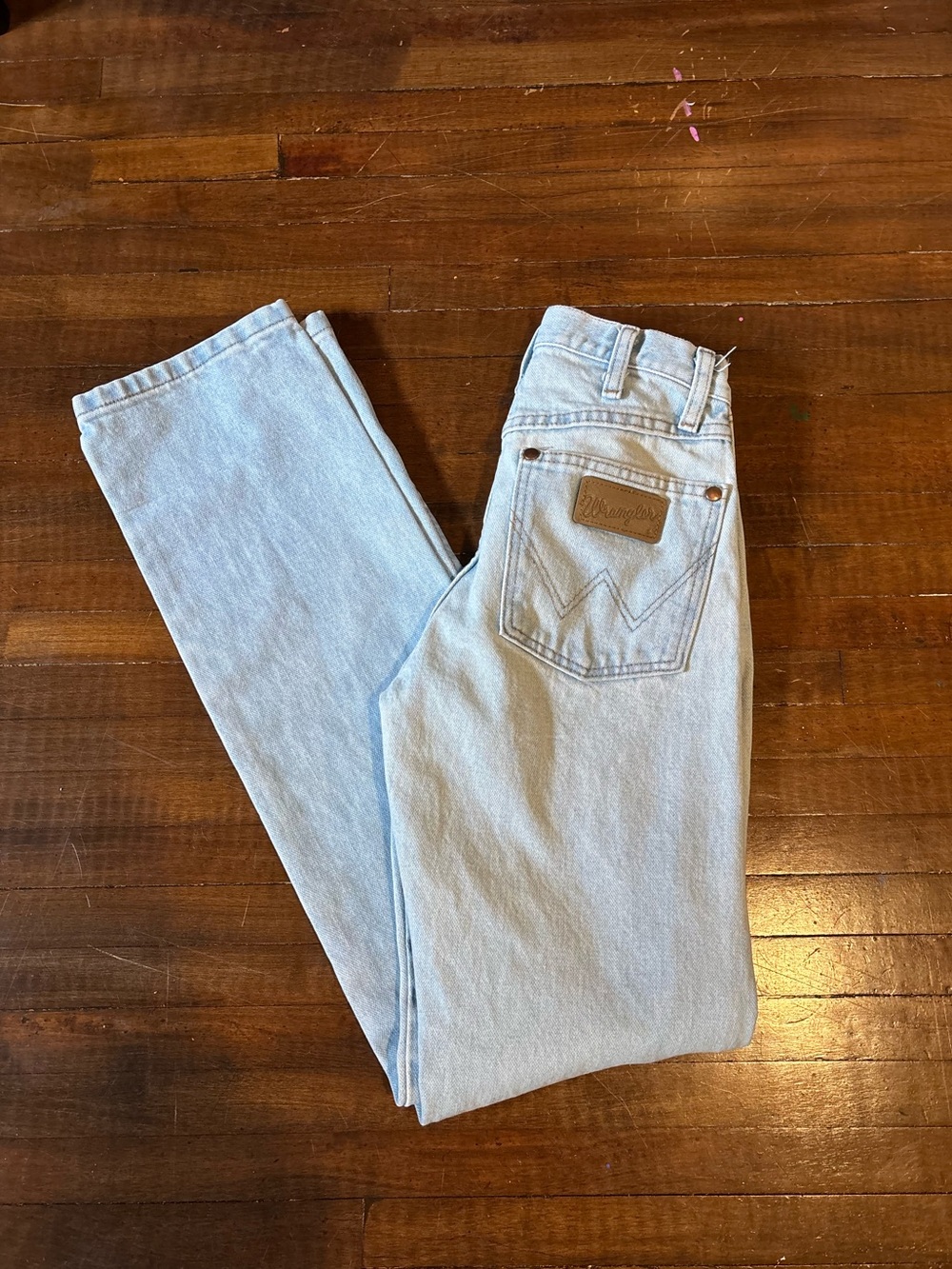 Wrangler Light Blue Women's Straight-Leg Jeans